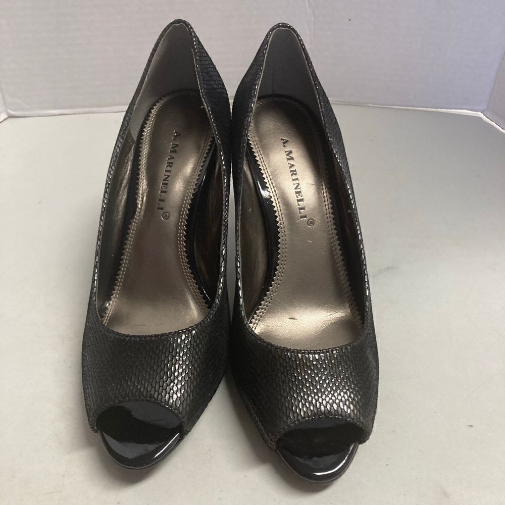 A. Marinelli Women’s Heels Size 7 Brownish Gray - Picture 5 of 12